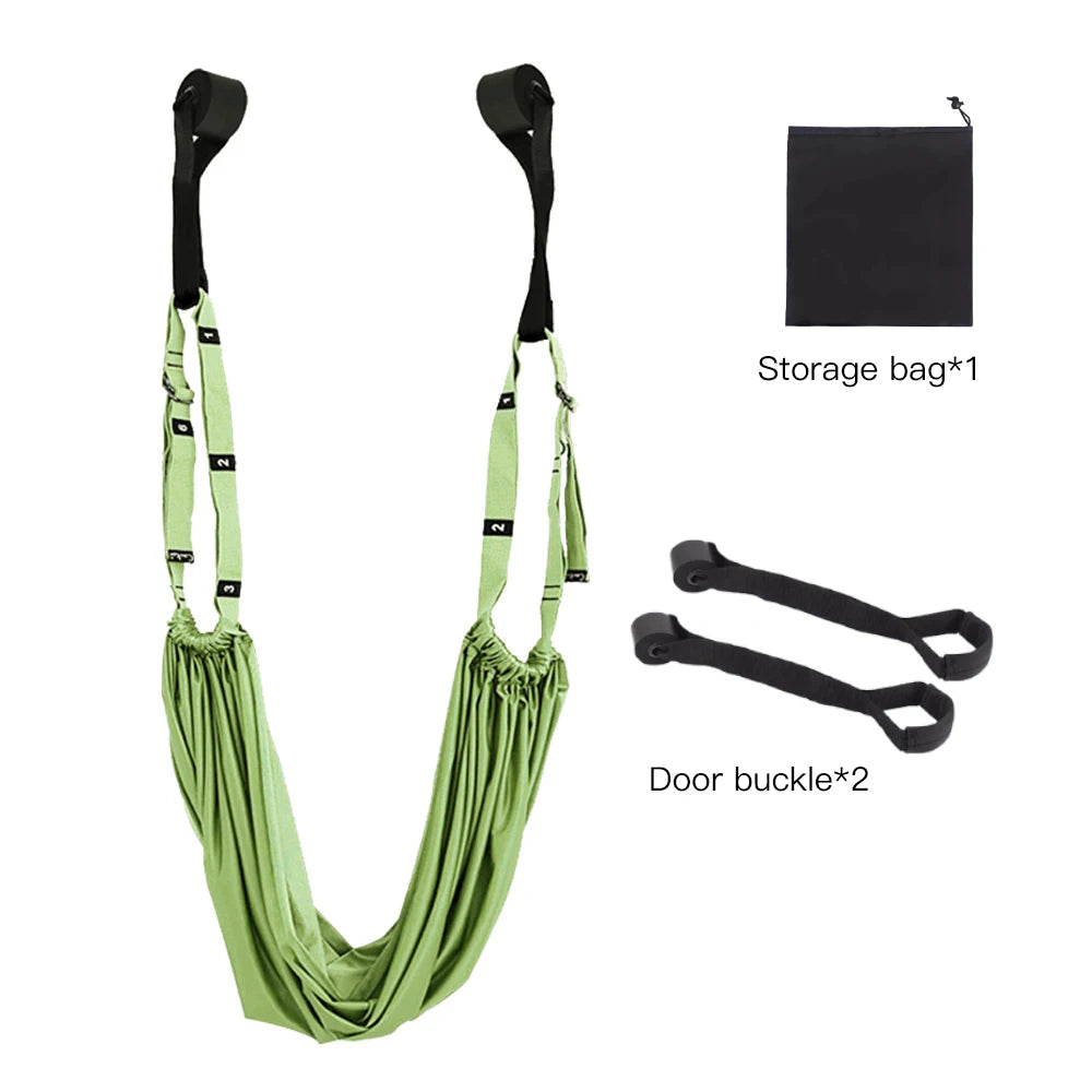 Aerial Yoga Strap – Adjustable Stretch Trainer for Flexibility, Leg Splits & Inversion Therapy