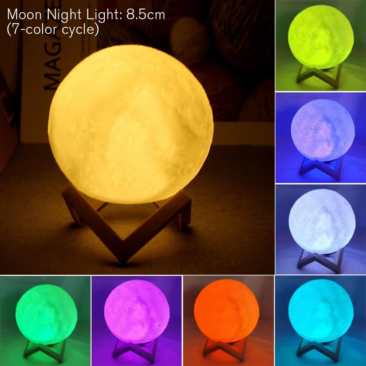 Magic LED Moon Lamp