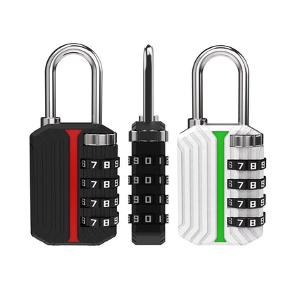 4-Digit Keyless Combination Lock – Secure & Durable Padlock for Luggage, Lockers & Storage