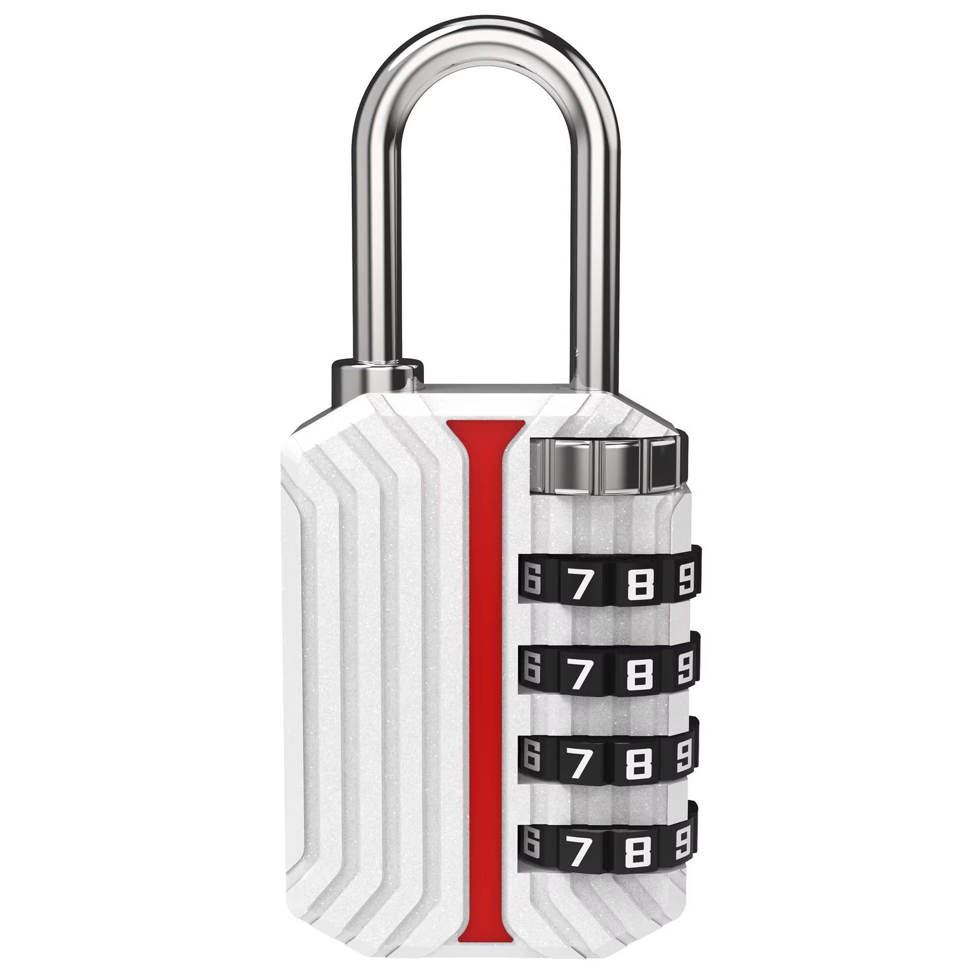 4-Digit Keyless Combination Lock – Secure & Durable Padlock for Luggage, Lockers & Storage