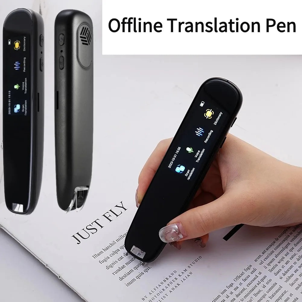 IntelliScan Pro – Smart Dictionary & Translation Pen | 116+ Languages, Text-to-Speech, Photo Translation & Offline Mode