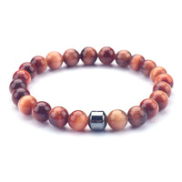 23-Cb0243-Sun Tiger Eye Bracelet